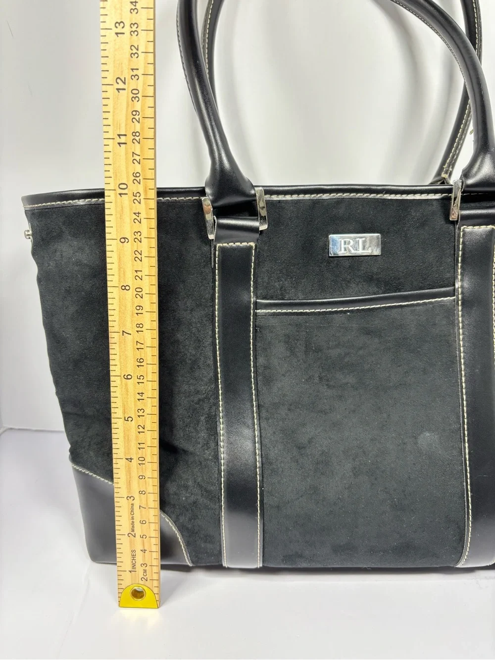 ✨Ralph Lauren Black Tote Bag - Picture 13 of 15
